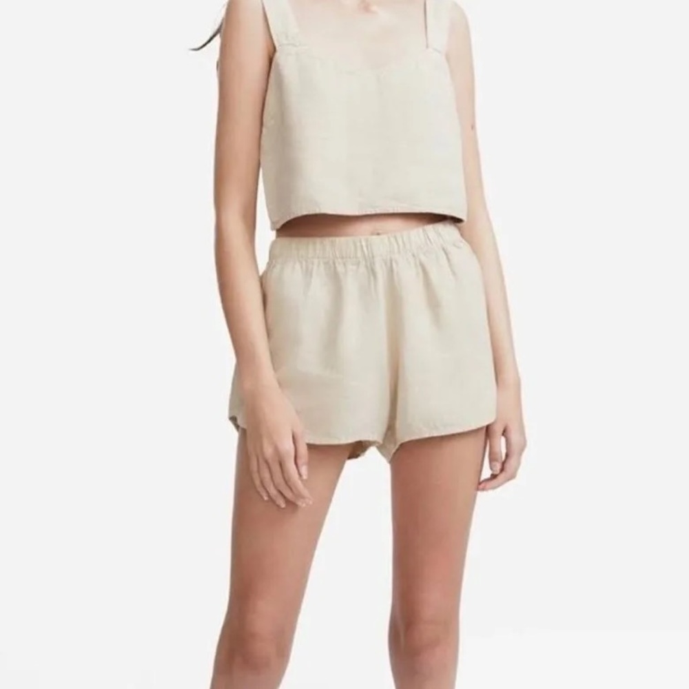 Mate the Label Linen Shorts NWT